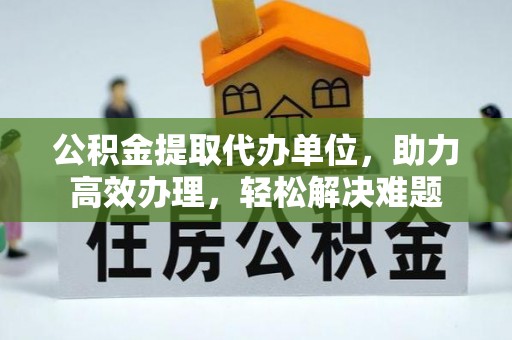 三民公积金提取代办单位，助力高效办理，轻松解决难题