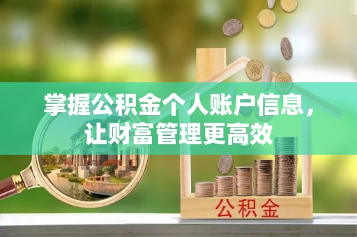 三民掌握公积金个人账户信息，让财富管理更高效