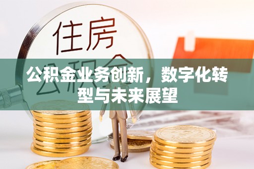 三民公积金业务创新，数字化转型与未来展望
